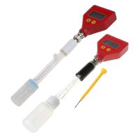 2Pcs High Resolution PH Meter Digital PH Tester LCD Display Data Hold forCheese Milk PH Tester -PH-98108 &amp; PH-98106