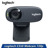 【LZ】☬  Logitech-c310 webcam com microfone embutido original estéreo para computador pc laptop videoconferência ao vivo ligando