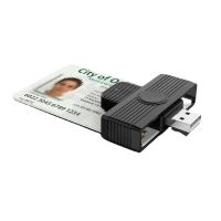 USB type c smart Card Reader memory ID Bank EMV electronic DNIE dni citizen sim cloner connector adapter for Mac OS、Windows