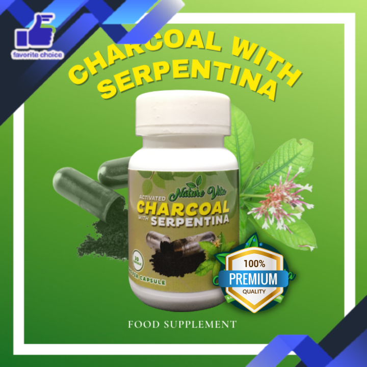 FC Authentic Activated Charcoal with Serpentina Capsule Nature Vita