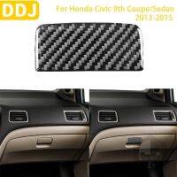 dvfggv For Honda Civic 9th Coupe/Sedan 2013 2014 2015 Car Accessories Carbon Fiber Interior Glove Box Handle Sticker Decoration