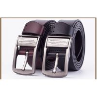 New Men Fashion Genuine Leather Belt Black Brown Color Cow Leather Belt #405