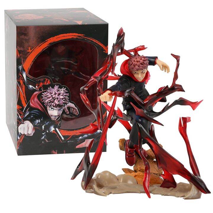 Anime Figure Jujutsu Kaisen Yuji Itadori Furyu Action Figure Gojo ...