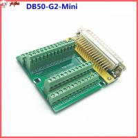 YIQIHE DB50-G2-Mini อะแดปเตอร์ขั้วต่อ สีเขียวอ่อน ขั้วต่อตัวเมีย หัวฝ่าวงล้อม โมดูลเชื่อมต่อ คอนเนคเตอร์