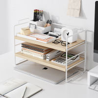 Office Simple Assembly โต๊ะตู้เดสก์ท็อปสำเร็จรูปชั้นวางเหล็กดัดนักเรียน Creative Small Bookshelf