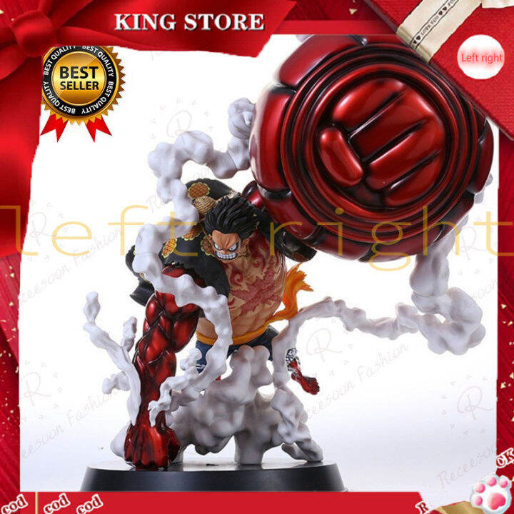 One Piece Figure Pop GK Monkey D Luffy fourth gear large action figure ...