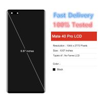 จอแอลซีดีต้นฉบับสำหรับหัวเว่ย Mate 40 Pro จอแสดงผล Touch Screen Digitizer สมัชชาเปลี่ยนสำหรับหน้าจอ NOH-NX9, NOH-AN00