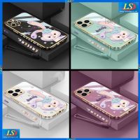 COD DDDDDGSDDD เคส iPhone 11 pro Max เคส iPhone 13 pro Max เคส iPhone 13 iPhone 11 iPhone 13 pro iPhone 12 iPhone 13 mini เคส iPhone 12 pro Max เคสโทรศัพท์มือถือ ลายกระต่าย StellaLou TZ