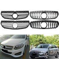 Front Racing Grille Facelift Bumper Grill For Mercedes-Benz W246 B-Class B160 B180 B220 B200 B250 2015-2019 GTR Diamond Style