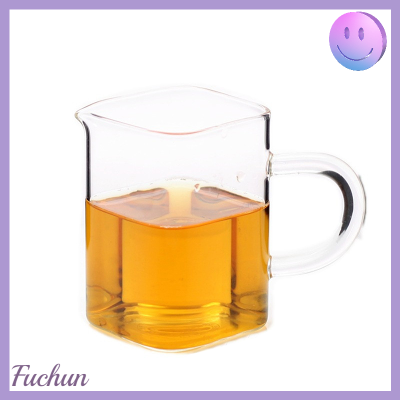 [Fuchun] แก้วขนาดเล็ก250มล. ทนความร้อนแก้วกาแฟตอนเช้าแก้วน้ำนมแก้วน้ำผลไม้