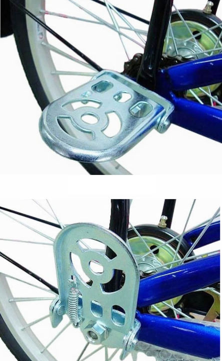 อลูมิเนียมอัลลอย-ที่พักเท้าจักรยานอะลูมิเนียม-สามารถพับได้-ติดตั้งง่ายปรับใช้ได้กับจักรยานทุกรุ่น-จักรยานเสือภูเขา