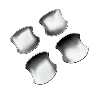 Car Chrome External Door Handle Bowl Cover Cup Cavity Trim Insert Catch Molding for Toyota Yaris Ativ / Vios 2022 2023 Kits