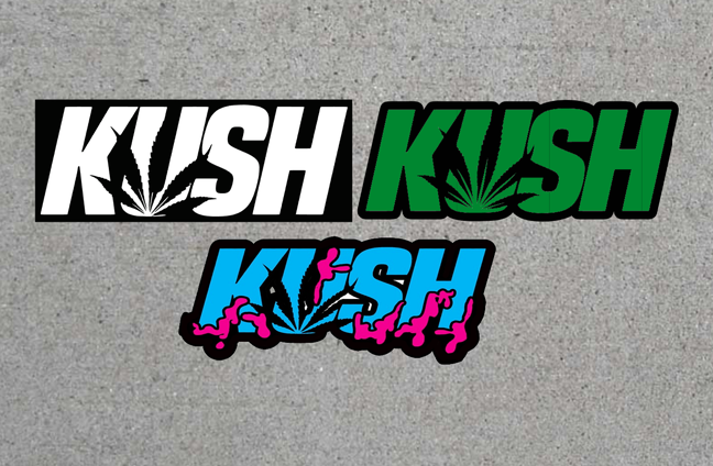 Kush Vinyl Sticker Waterproof Laminated High Quality Sticker 