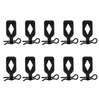 10Pcs Body Clip Retainer Shell Fixed Buckle Lock AXI206000 for Axial SCX24 TRX4M 1/18 1/24 RC Crawler Car Parts 1