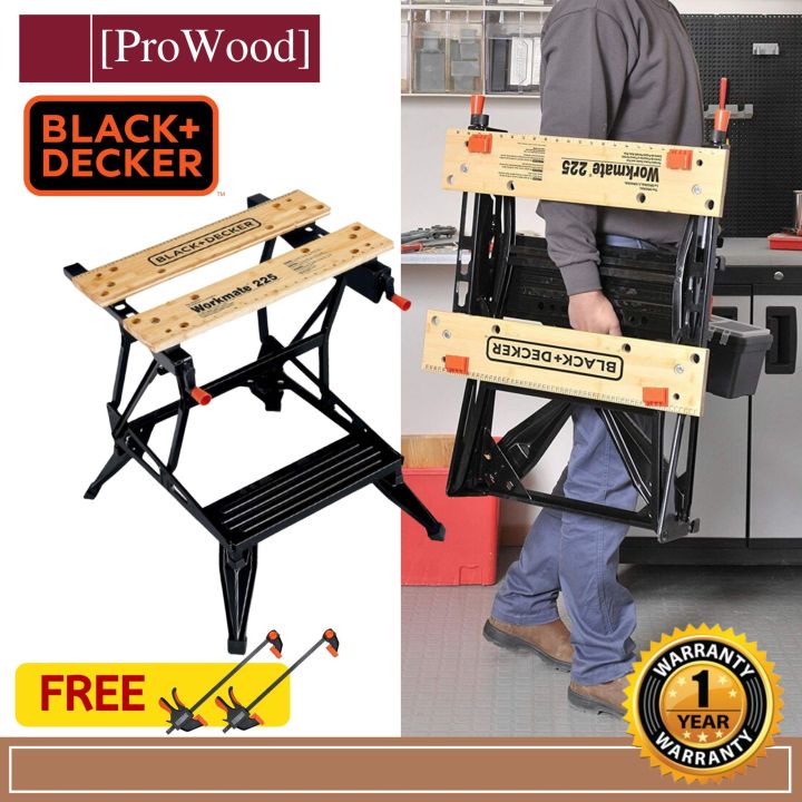 Black & Decker Workmate 225 Foldable Work Bench Review 