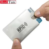 5-20 pcs Aluminium Anti Rfid Card Holder NFC Blocking Reader Lock Id Bank Card Holder Case Protection Metal Credit Card Case Card Holders