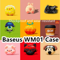 【Discount】  Cute Cartoon Collection for Baseus WM01 Soft Earphone Case Cover
