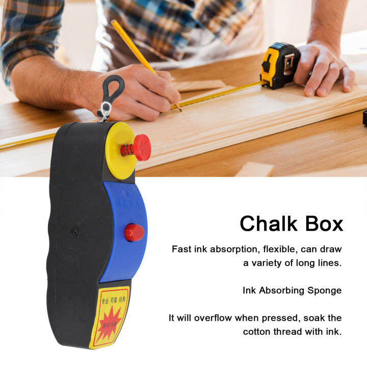 Chalk Box Carpenter Ink Marker Plastic Hand Tool for Woodworking Lazada