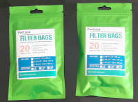 PREMIUM ROSIN PRESS NYLON FILTER BAGS 20 （2" x 3.5" / 51 mm x 89 mm）25 Microns