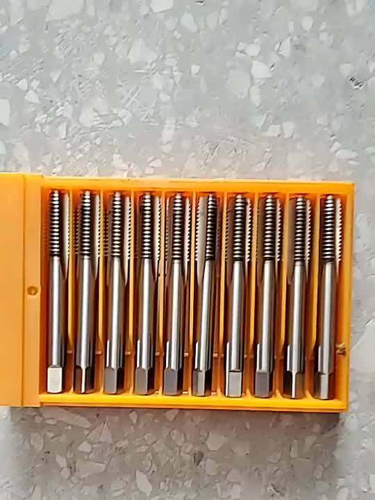 M3M20 Machine Tap HSS High Hardness Fine Thread Tap Fine Teeth Screw