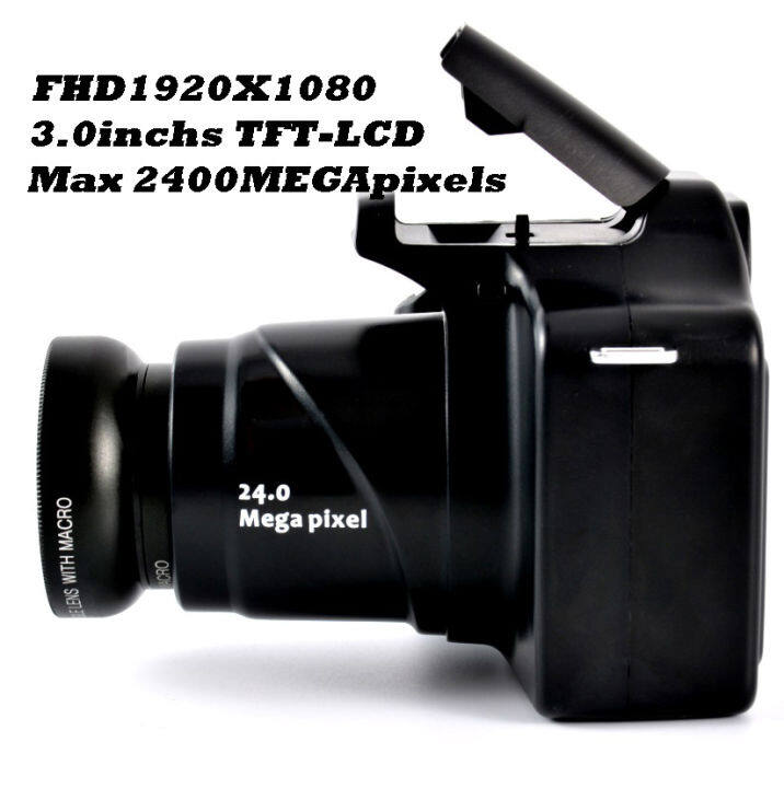 กล้องดิจิตอล-hd-18x-mirrorless-1080p-3-0นิ้วหน้าจอ-lcd-กล้อง-tf-การ์ด