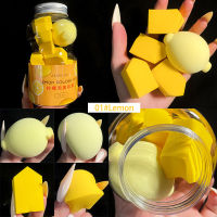 Lameila 12pcs Soft Sponge Puff Makeup Tools Puff Blender With Bottle