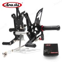 Z1000SX Arashi ที่วางเท้าแบบปรับได้ CNC 2014-2017สำหรับ KAWASAKI Z1000 SX 2014 2015 2016 CNC หลังที่รองเท้า Z1000 1000นินจา