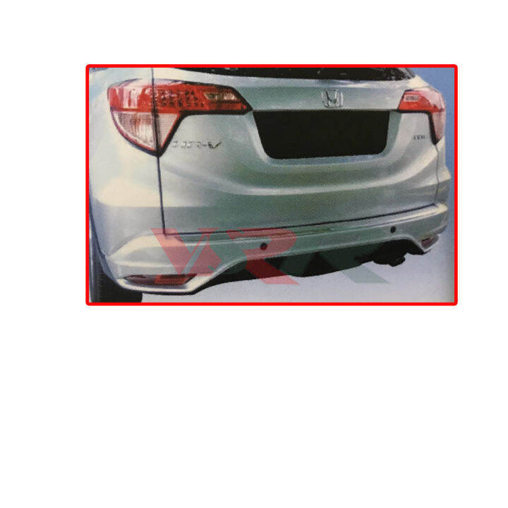 Honda HRV HRV 2nd Gen (2014) MDL Style Rear Back Skirt Skirting Bumper