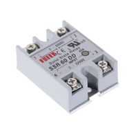 DC-DC Single Phase Solid State Relay SSR-60DD DC DC SSR Module 60A DD Input Voltage 3-32V  DC TO 5-60V DC Output Load SSR 60DD Electrical Circuitry Pa