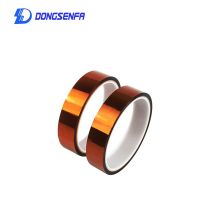 DONGSENFA 1PCS 33M High Temperature Heat Resistant Polyimide Adhesive Tape 260-300 Degree for Electronic Industry Adhesives  Tape