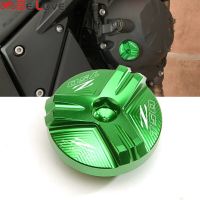 Untuk Kawasaki Z750 Z Z750 2004-2012 2006 2007 2008 2009มอเตอร์ Penutup Sesori Penyaring Minyak Mespengisi