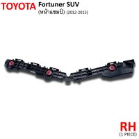 พลาสติก ยึดกันชนหลัง ตัวยึดกันชนหลัง ข้างขวา สีดำ สำหรับ Toyota Fortuner SUV หน้าแชมป์ ปี 2012-2015