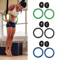 Gymnastic Training Strength Rings With Straps Home Gym Fitness Bodybuilding