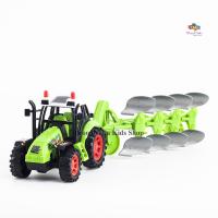 ProudNada Toys ของเล่นเด็กรถฟาร์มฝาครอบ FARMER TOYS TOP-LEVEL FARMER SET NO.2012-22