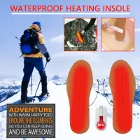 Electric Heated Insoles For Men And Women Usb Rechargeable Adjustable Foot Warmers Winter Shoes For Skiing Fishing Camping Cold Weather Hunting Sporti