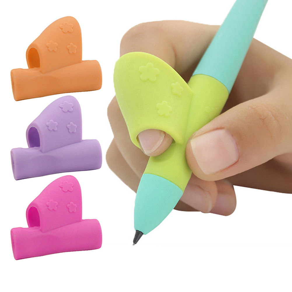 Random Children Pencil Holder Pen Writing Aid Grip Posture Correction Tool Back to School Supplies