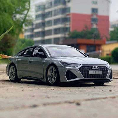 Caipo 1/35 Audi Rs7 Alloy Car Model Warrior Door Open Toy Car Simulation Metal Car Boxed