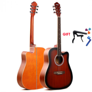 Chính hãng Đàn guitar Acoustic Caravan HS 4140 TẶNG capo+3c pick gảy+tay
