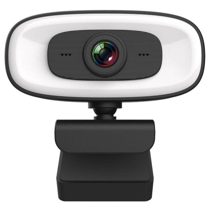 Camera 2K USB 2.0 Fill Light Webcam With Tripoad For Video