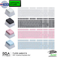 ⭐5.0 | [ประกันศูนย์ 15 วัน] EGA คีย์แคป Keycaps TYPE MGKC5 PBT Pudding keycaps set  ใส่ได้กั Mechanical Keyboard ทุกรุ่น แป้นไทย/อังกฤษ 117 Keys OEM Double Shot สินค้าใหม่เข้าสู่ตลาด