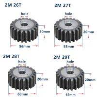 Mod2แร็คเกียร์26ซี่-41ฟันเกียร์แข็ง20มม. 2โมดูลโลหะฟันเฟืองเล็กทรงกระบอกเกียร์เฟืองปรับแต่งได้