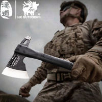 HX OUTDOORS Tactical Engineer Axe 30.7CM ขวานยุทธวิธี ขวานกู้ภัย กู้ภัยฉุกเฉิน ขวานตั้งแคมป์กลางแจ้ง ขวานกู้ภัย ขวานมัลติฟังก์ชั่น 440C hatchet HUNTING KNIFE