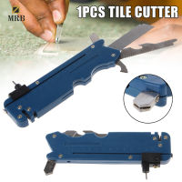 Multifunction Glass Tile Cutter 6 Wheel Metal Cutting Tool Glass Cutter with Measuring Ruler for Home Outdoor Supplies