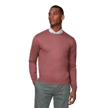 Tm lewin v hot sale neck jumper