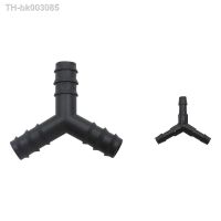 ◑ 4mm 13mm Barbed Y-Type connector Irrigation Plumbing Pipe Fittings Hose 3-ways Splitters Industrial ventilation Pipe Joint