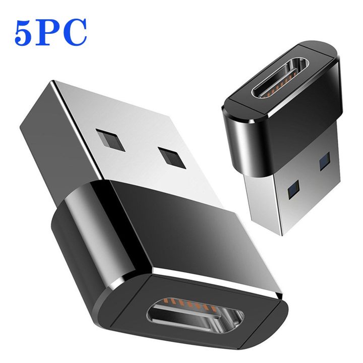 1-3-5-pcs-usb-type-c-female-to-usb-3-0-male-converter-adapter-usb-c-to-usb-a-connector-standard-charging-data-transfer-wholesale