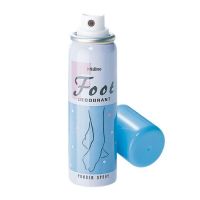 สเปรย์ แป้งหอม ระงับกลิ่นเท้า เท้าแห้งสบายไม่เหม็นอับ Mistine Foot Deodorant Spray 60 ml.****