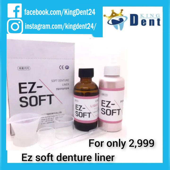 ez soft denture liner set Lazada PH