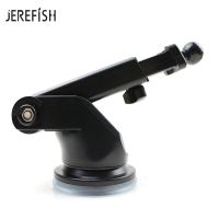 Long Arm 17mm ball Car Phone Holder Accessories with Strong Sticky Washable Suction Cup 270 Degree Adjustable Windshield Mount Car Mounts