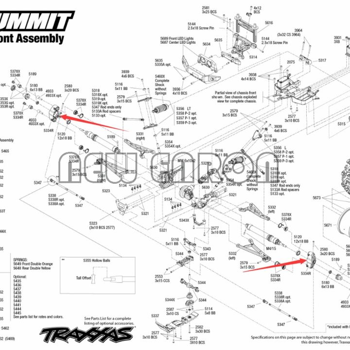 5334r-5334-frontrear-alum-steering-block-knuckle-axle-carriers-wbearing-for-rc-car-traxxas-110-revo-3-3-summit-t-maxx-slayer